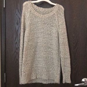 Long multicolor sweater